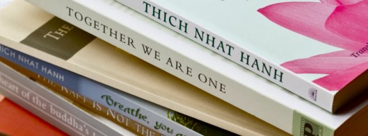 Thich-Nhat-Hanh-books-stack